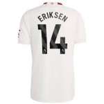 Günstige Fußballtrikots Manchester United Eriksen 14 3rd trikot 2023-24 Kurzarm